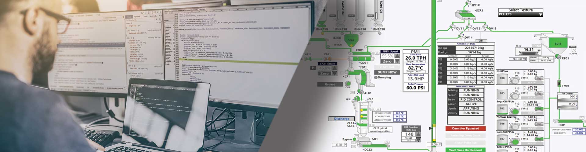Control Systems HMI PLC automation